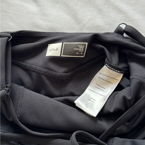 Lolë Step Up Jumpsuit - Black - Size XS - Picture 3 of 3